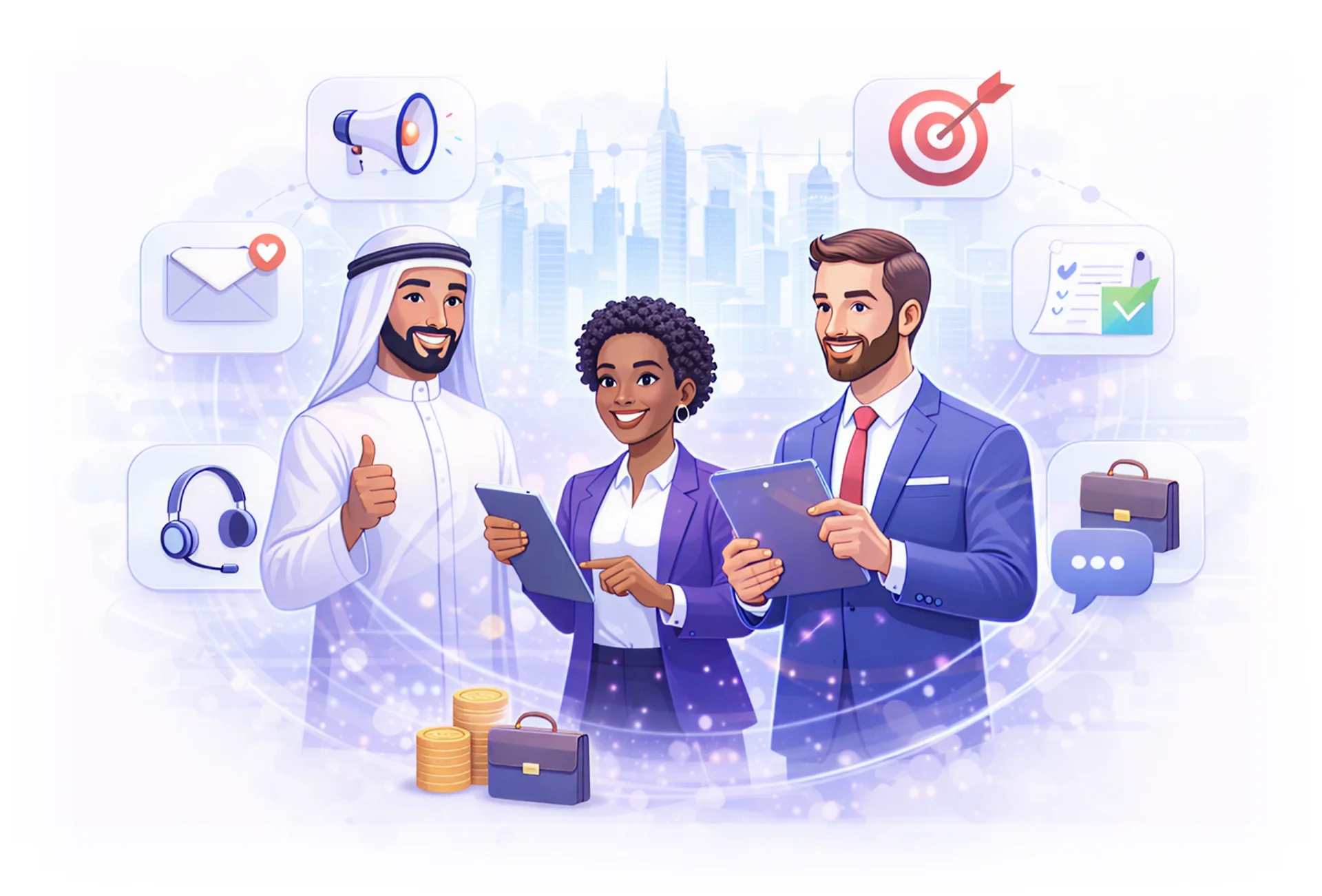 Platform Illustration