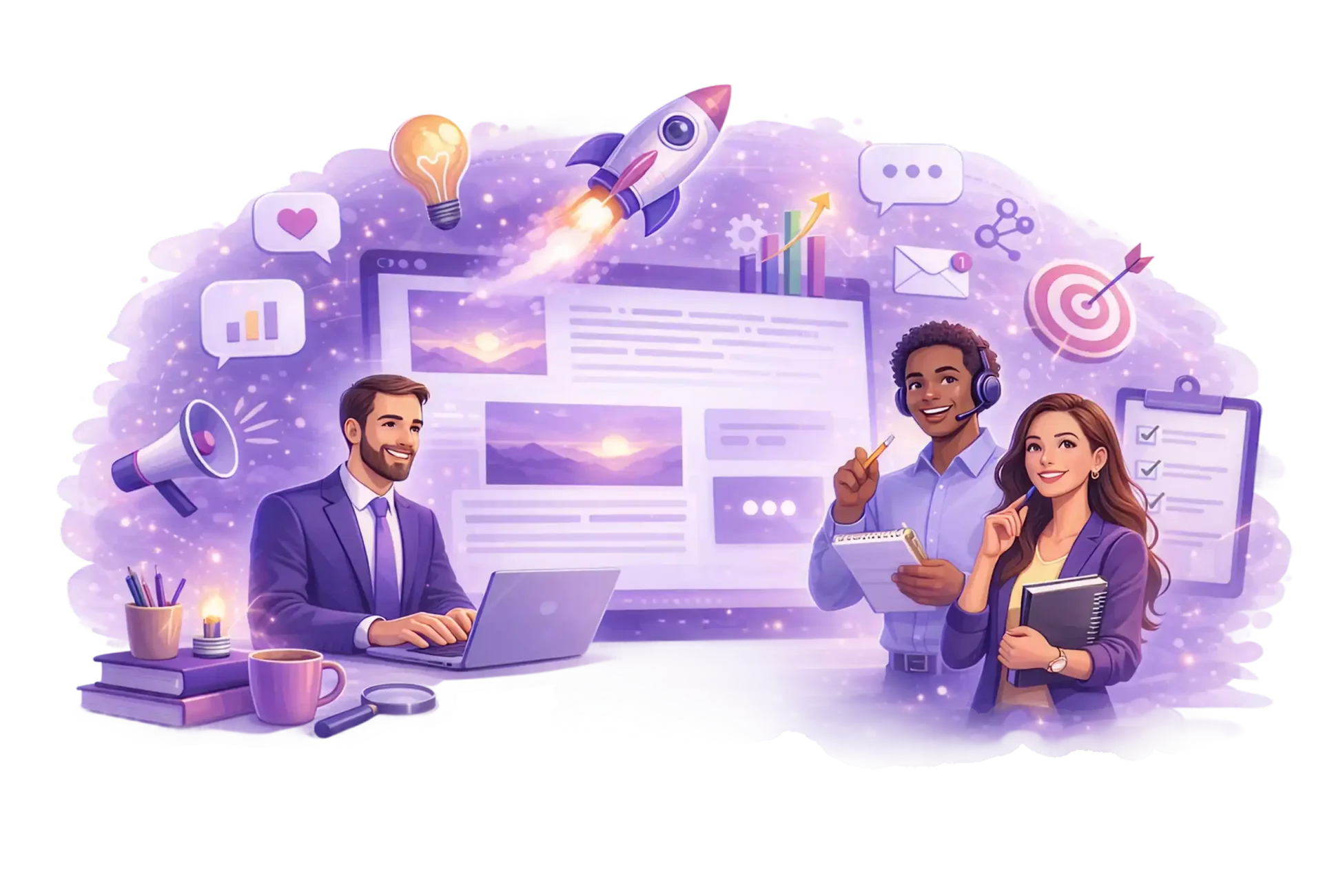 Platform Illustration