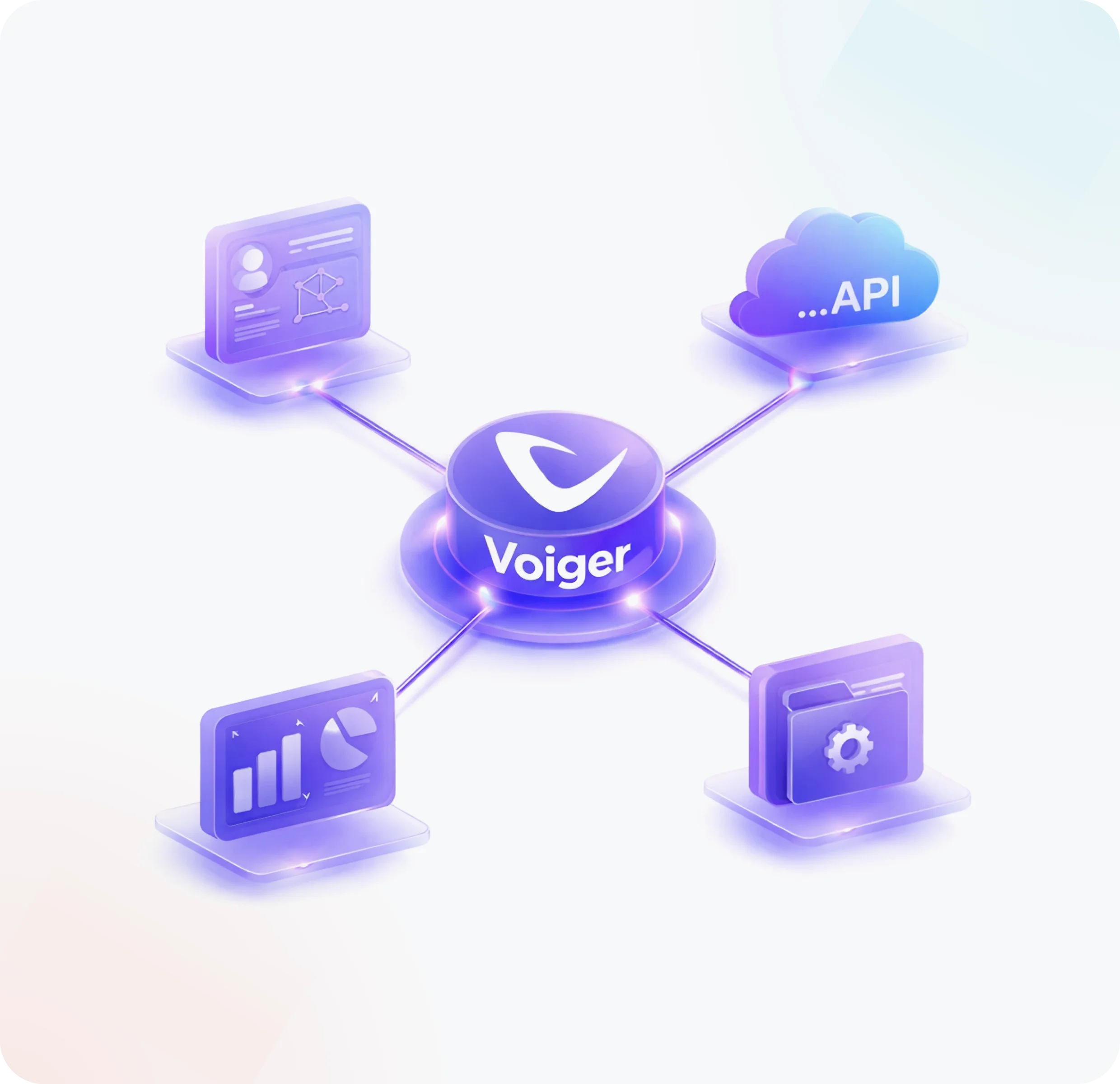 Enterprise-ready platform illustration