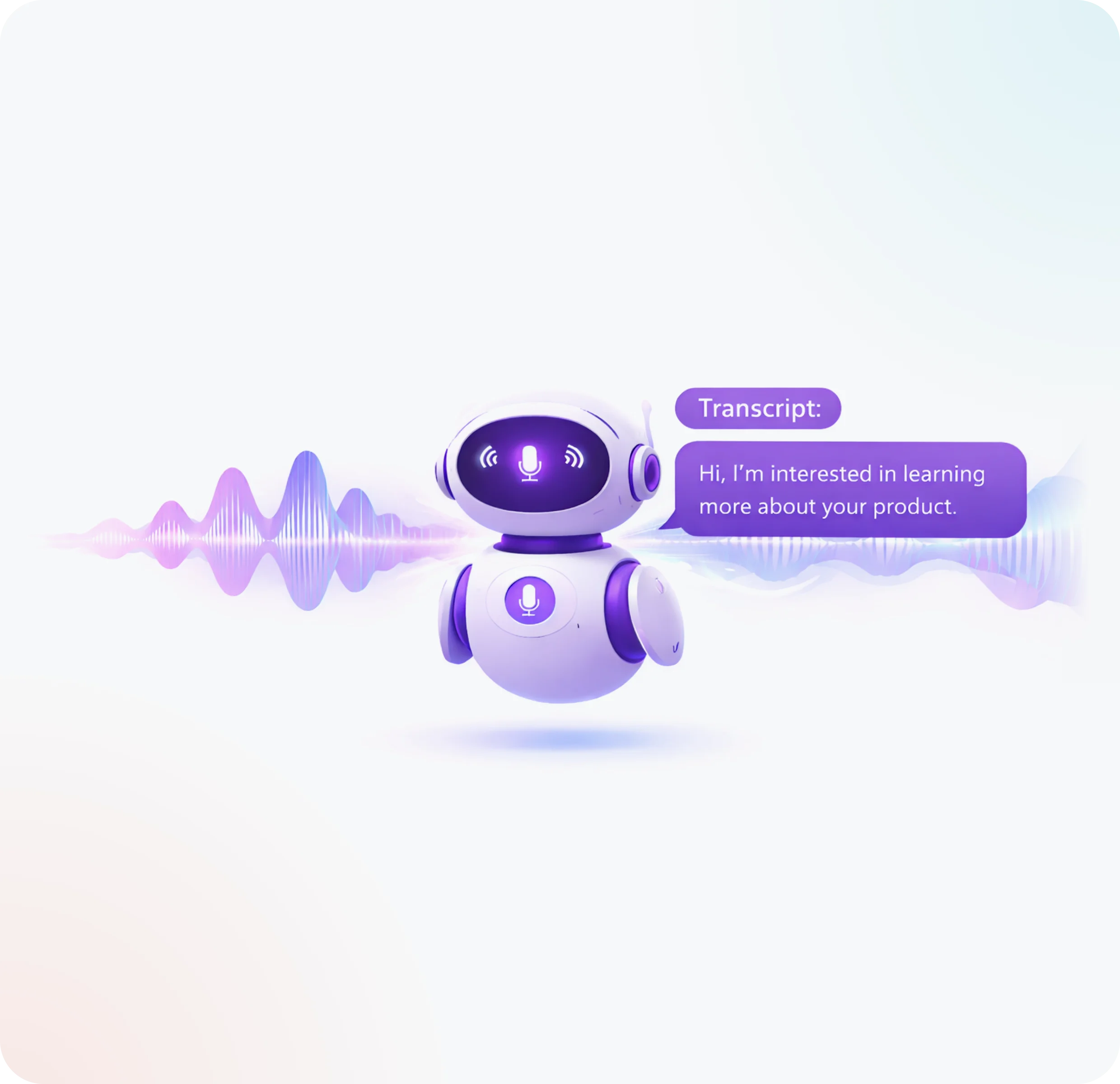 Voice AI platform interface